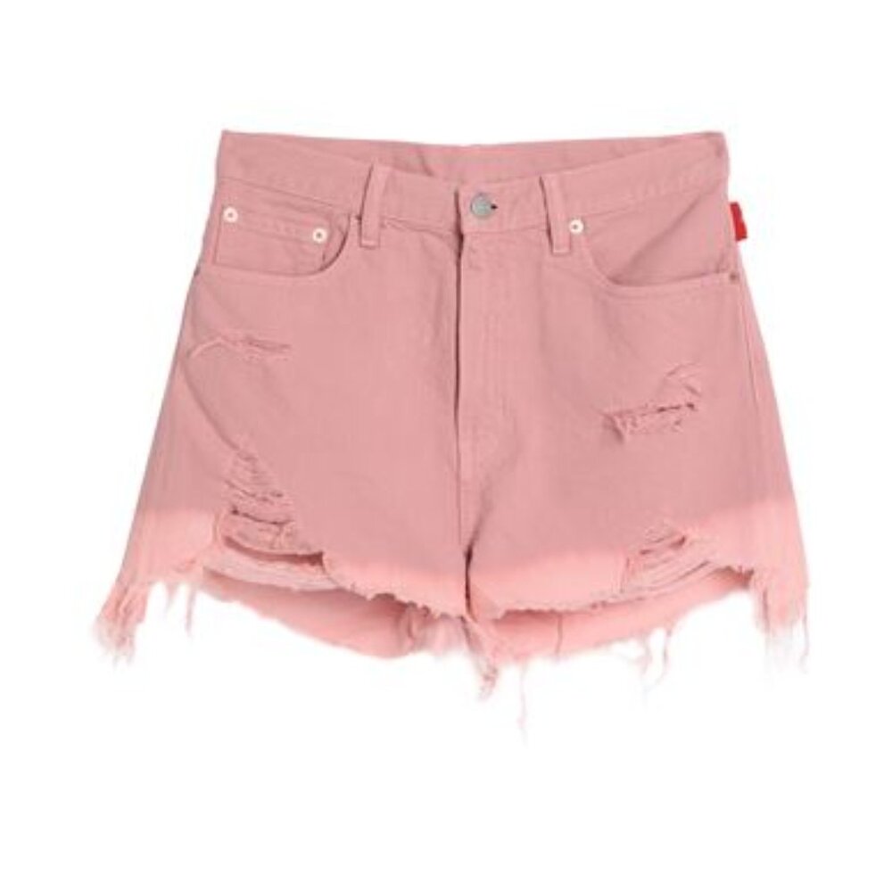 denimist Pink Denim Shorts - Size 29